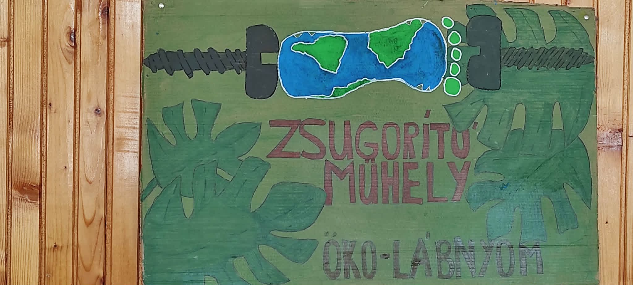 Elkészült az Ökolábnyom-zsugorító Műhelyünk!