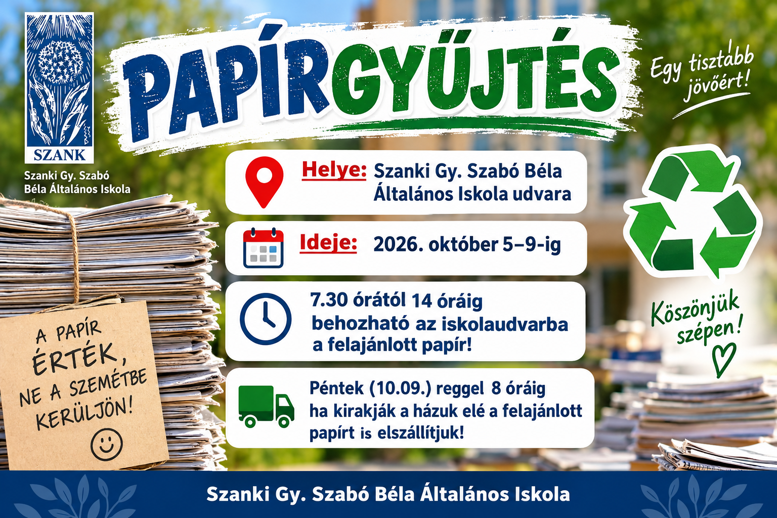 PAPÍRGYŰJTÉS
